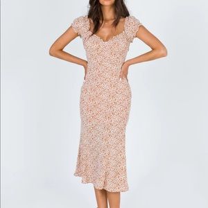 Princess Polly Floral Midi Dress